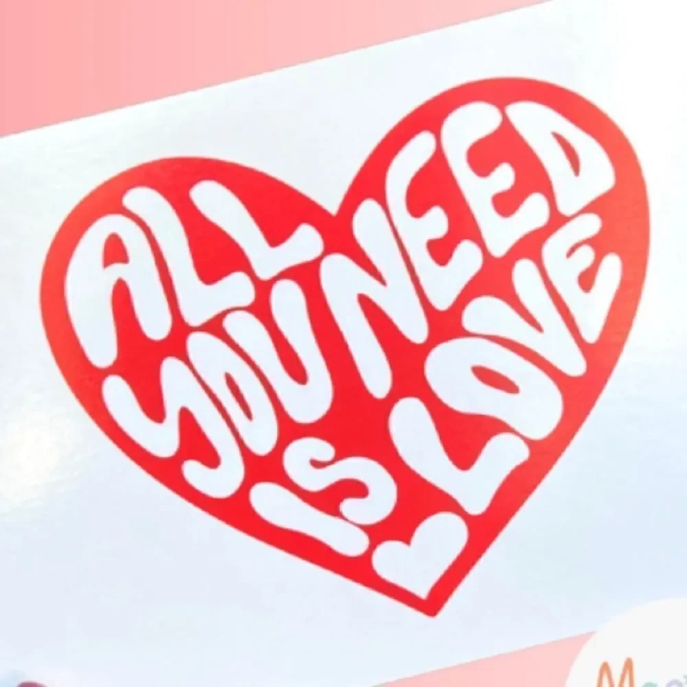 Poly mailers Insert cards Stickers Valentine
